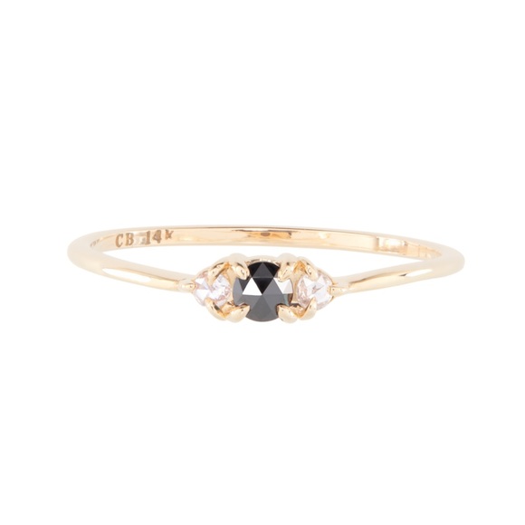 Catbird Jewelry - Gorgeous Catbird black diamond Slumberous Light ring